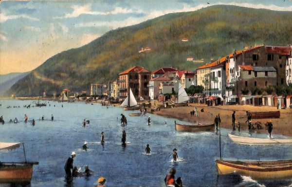ab7206 -  CARTOLINA  D'EPOCA - Savona Provincia - ALASSIO 1920