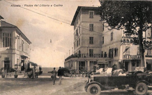 ab7214 -  CARTOLINA  D'EPOCA - Savona Provincia - ALASSIO 1934