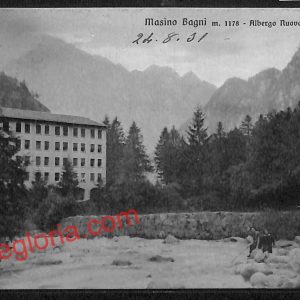 ai7109  - CARTOLINA D' EPOCA - Sondrio Provincia - Bagni di Masino