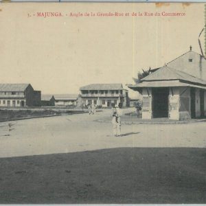 81177 - MADAGASCAR - POSTAL HISTORY - POSTCARD postmarked LA REUNION paquebot