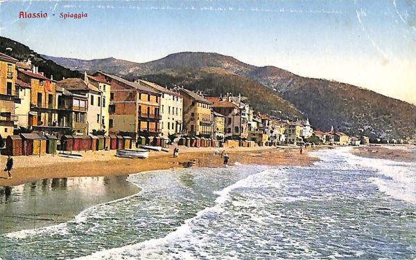 ab7241 -  CARTOLINA  D'EPOCA - Savona Provincia - ALASSIO