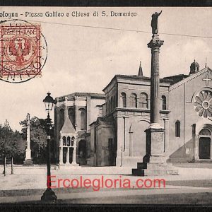 ae1964 - CARTOLINA  D'EPOCA - Bologna Città - Piazza Galileo