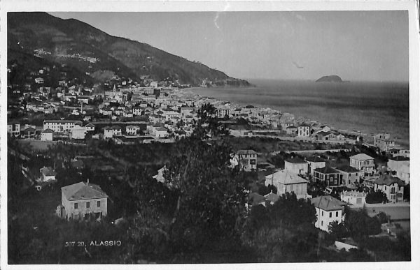 ab7244 -  CARTOLINA  D'EPOCA - Savona Provincia - ALASSIO