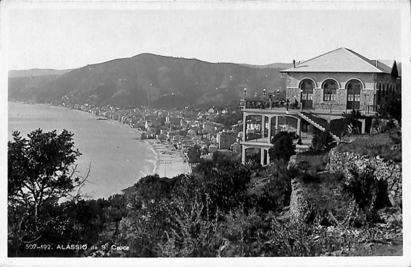 ab7245 -  CARTOLINA  D'EPOCA - Savona Provincia - ALASSIO