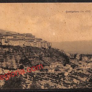 ai0498 - CARTOLINA D'EPOCA - Rieti Provincia - Contigliano