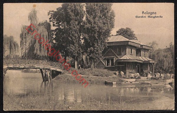 ae2364 - CARTOLINA  D'EPOCA - Bologna Città - Giardini Margherita