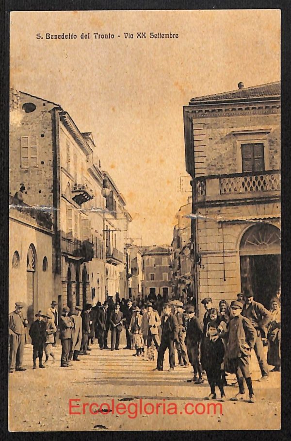 ae0643 - CARTOLINA  D'EPOCA - Ascoli Piceno Provincia - San Benedetto del Tronto