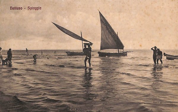 ad8414 - CARTOLINA D'EPOCA - Roma Provincia - Nettuno  1936