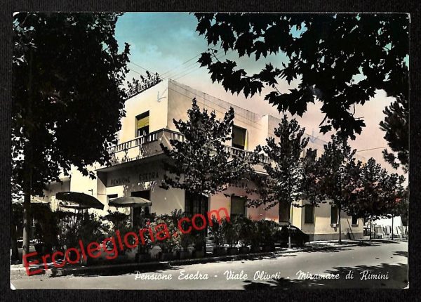 ai0895 - CARTOLINA D'EPOCA - Rimini Provincia - Miramare di Rimini
