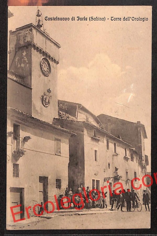 ai0500 - CARTOLINA D'EPOCA - Rieti Provincia - Castelnuovo di Farfa