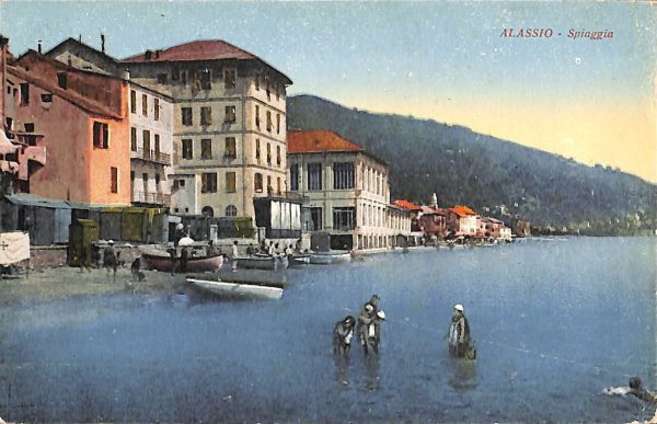 ab7277 -  CARTOLINA  D'EPOCA - Savona Provincia - ALASSIO