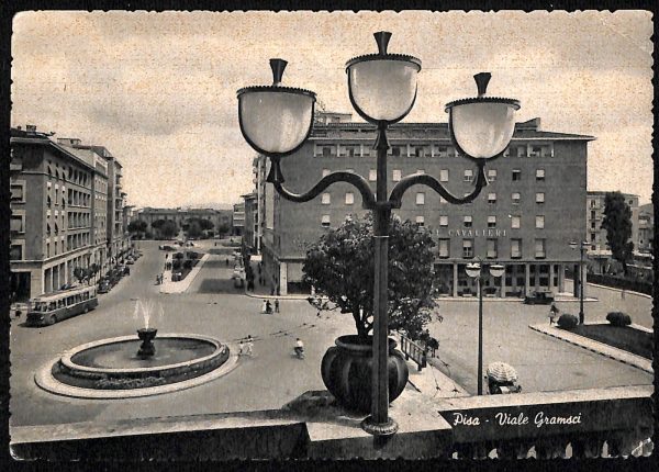 ad0007 - CARTOLINA D'EPOCA - Pisa Città - Viale Gramsci
