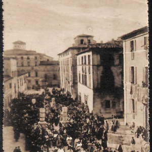 ac3223 - CARTOLINA  D'EPOCA - Perugia Provincia - FOLIGNO  1920