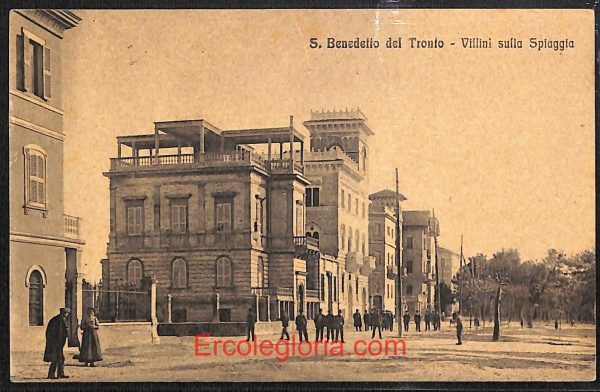 ae0645 - CARTOLINA  D'EPOCA - Ascoli Piceno Provincia - San Benedetto del Tronto