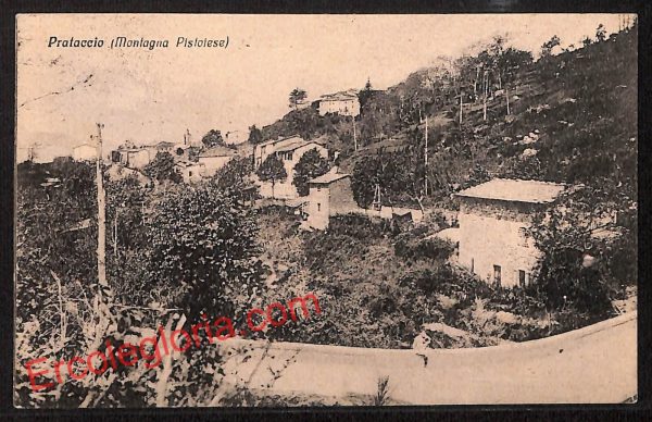 ah8305 - CARTOLINA D'EPOCA - Pistoia Provincia - Prataccio