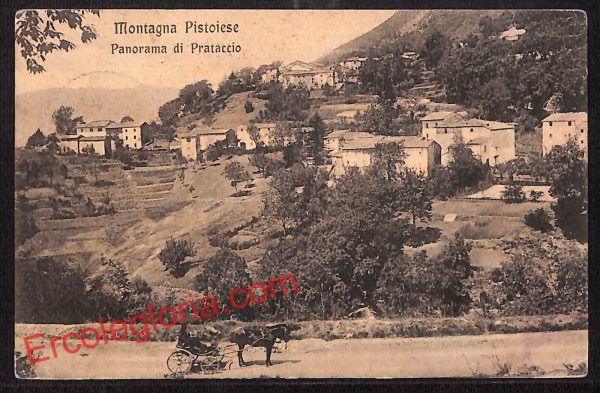 ah8306 - CARTOLINA D'EPOCA - Pistoia Provincia - Prataccio
