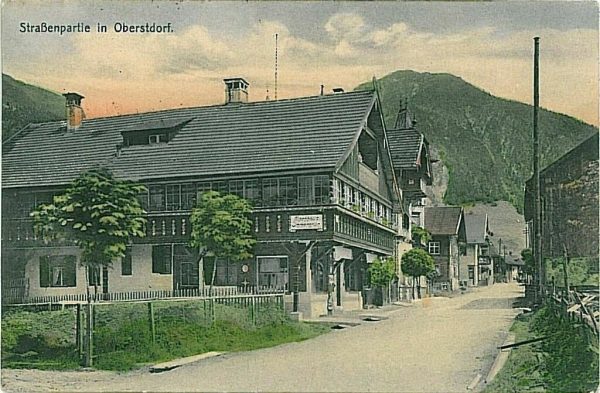 11815 - Ansichtskarten VINTAGE POSTCARD: GERMANY Deutschland - OBERSTDORF 1918