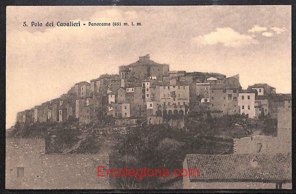 ad8631 - CARTOLINA D'EPOCA - Roma Provincia - San Polo dei Cavalieri