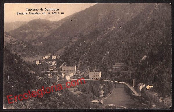 ah8321 - CARTOLINA D'EPOCA - Pistoia Provincia - Sambuca Pistoiese