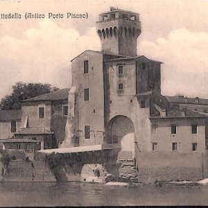 ad0050 - CARTOLINA D'EPOCA - Pisa Città - Antico Porto Pisano  1914