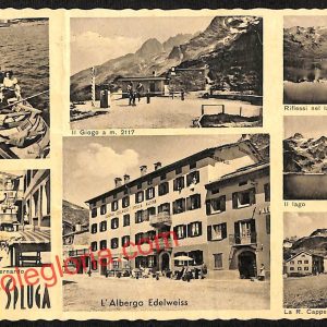 ai7112  - CARTOLINA D' EPOCA - Sondrio Provincia - Monte Spluga