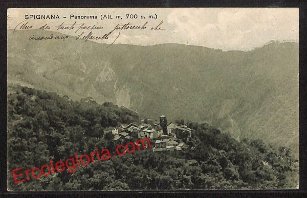 ah8329 - CARTOLINA D'EPOCA - Pistoia Provincia - Spignana