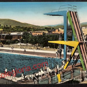 ai7571 - CARTOLINA D' EPOCA - Terni Città - Piscina Olimpionica