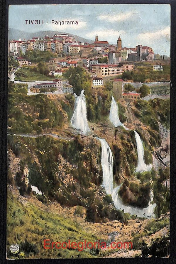 ad8647 - CARTOLINA D'EPOCA - Roma Provincia - Tivoli  1909