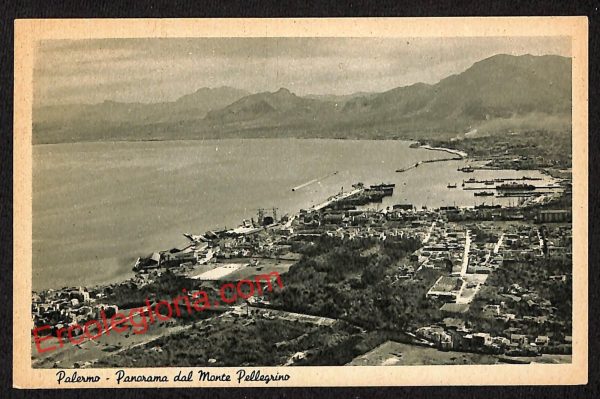 ah4616 - CARTOLINA D'EPOCA - Palermo Città - Panorama