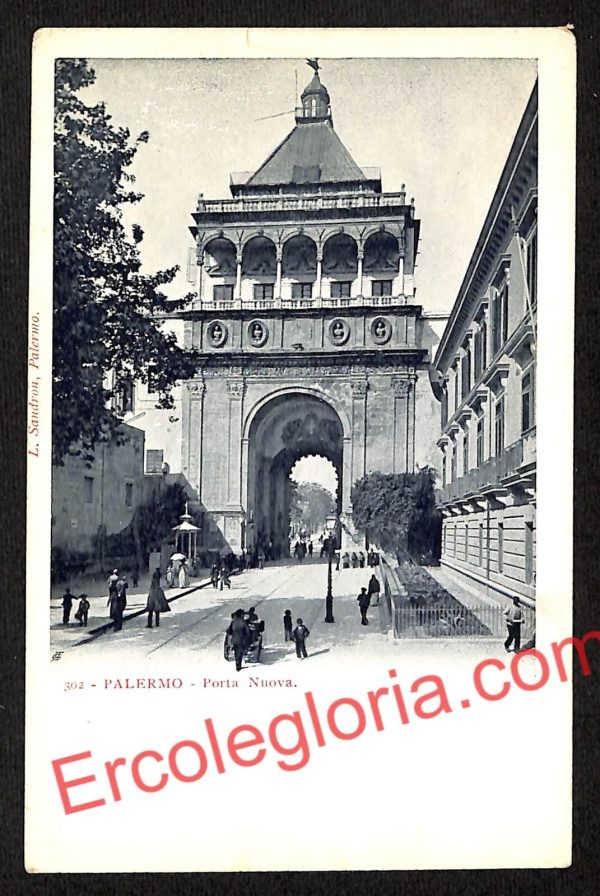 ah4617 - CARTOLINA D'EPOCA - Palermo Città - Porta Nuova