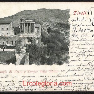 ad8660 - CARTOLINA D'EPOCA - Roma Provincia - Tivoli  1899
