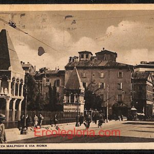 ae1967 - CARTOLINA  D'EPOCA - Bologna Città - Piazza  Malpighi