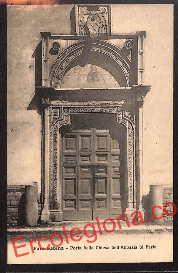 ai0504 - CARTOLINA D'EPOCA - Rieti Provincia - Fara in Sabina