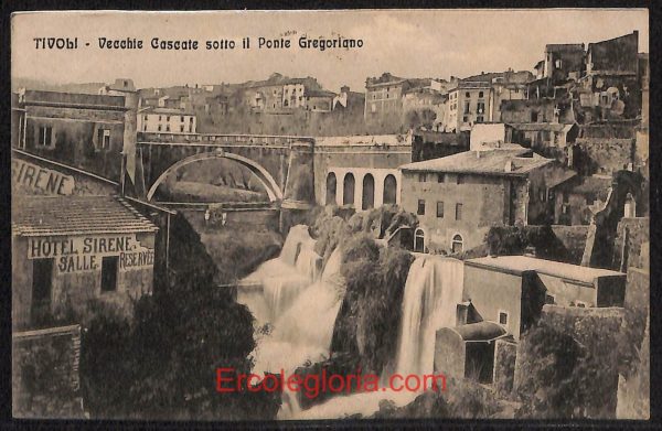 ad8662 - CARTOLINA D'EPOCA - Roma Provincia - Tivoli  1912