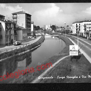 ac4133 - CARTOLINA D'EPOCA - Milano Provincia -  GORGONZOLA
