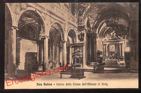 ai0505 - CARTOLINA D'EPOCA - Rieti Provincia - Fara in Sabina