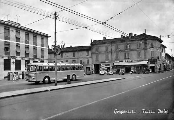 ac4152 - CARTOLINA D'EPOCA - Milano Provincia -  GORGONZOLA