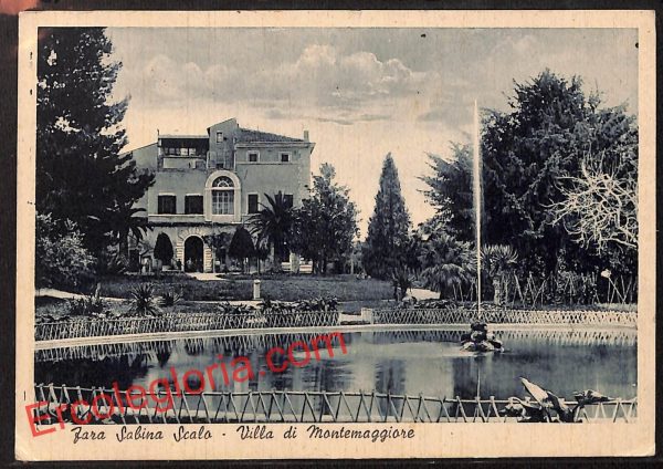 ai0507 - CARTOLINA D'EPOCA - Rieti Provincia - Fara in Sabina