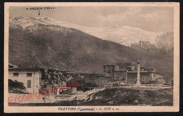 ag0691 - CARTOLINA D'EPOCA - Frosinone Provincia - Filettino