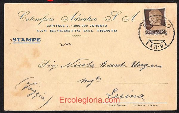 ae0650 - CARTOLINA  D'EPOCA - Ascoli Piceno Provincia - San Benedetto del Tronto
