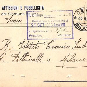 ac4437 - CARTOLINA D'EPOCA - Monza Provincia - DESIO