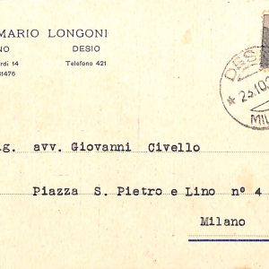 ac4440 - CARTOLINA D'EPOCA - Monza Provincia - DESIO  1929