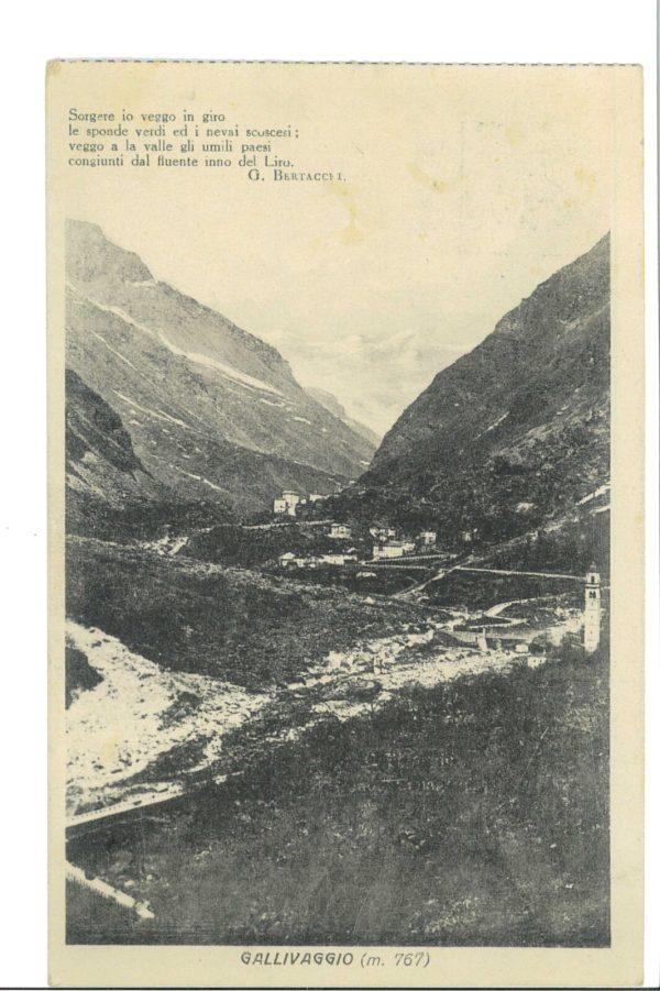 ai7114 - CARTOLINA D' EPOCA - Sondrio Provincia - Monte Spluga - immagine 2