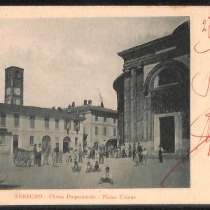 ac4455 - CARTOLINA D'EPOCA - Monza Provincia - SEREGNO  1900