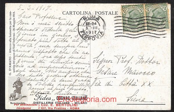 ae1350 - CARTOLINA  D'EPOCA - Bergamo Città - Valle dell' Inferno - immagine 2