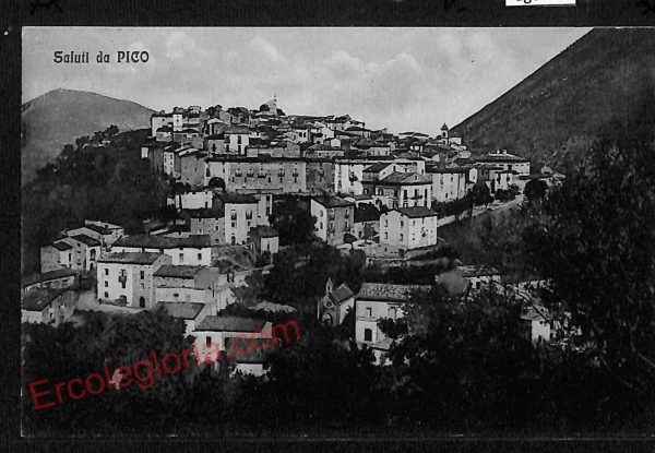 ag0723 - CARTOLINA D'EPOCA - Frosinone Provincia - Pico