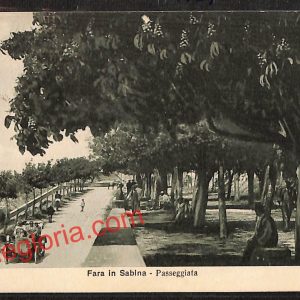 ai0509 - CARTOLINA D'EPOCA - Rieti Provincia - Fara in Sabina