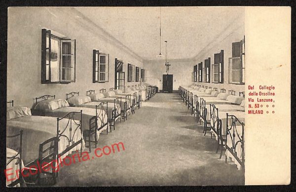 ag9045 - CARTOLINA D'EPOCA - Milano Città - Collegio delle Orsoline
