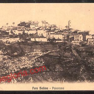 ai0510 - CARTOLINA D'EPOCA - Rieti Provincia - Fara in Sabina