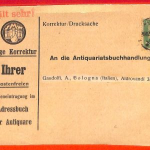 aa8022 - Ansichtskarten VINTAGE POSTCARD: GERMANY Deutschland - Weimar  ADVERT